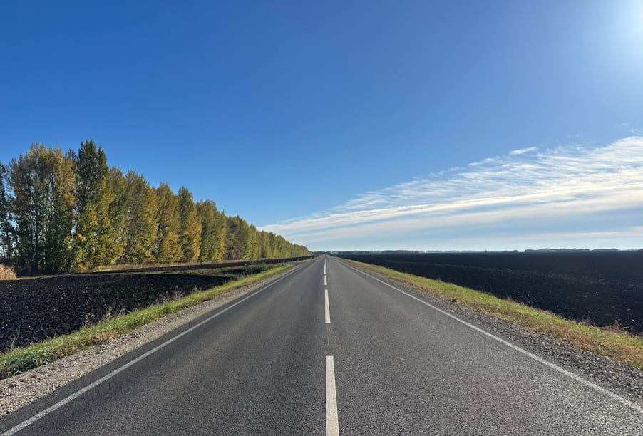 В Тамбовской области отремонтирован участок дороги «Каспий» – Каменка – Ржакса